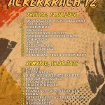 Ackerkrach 2026 - Flyer + Time Table